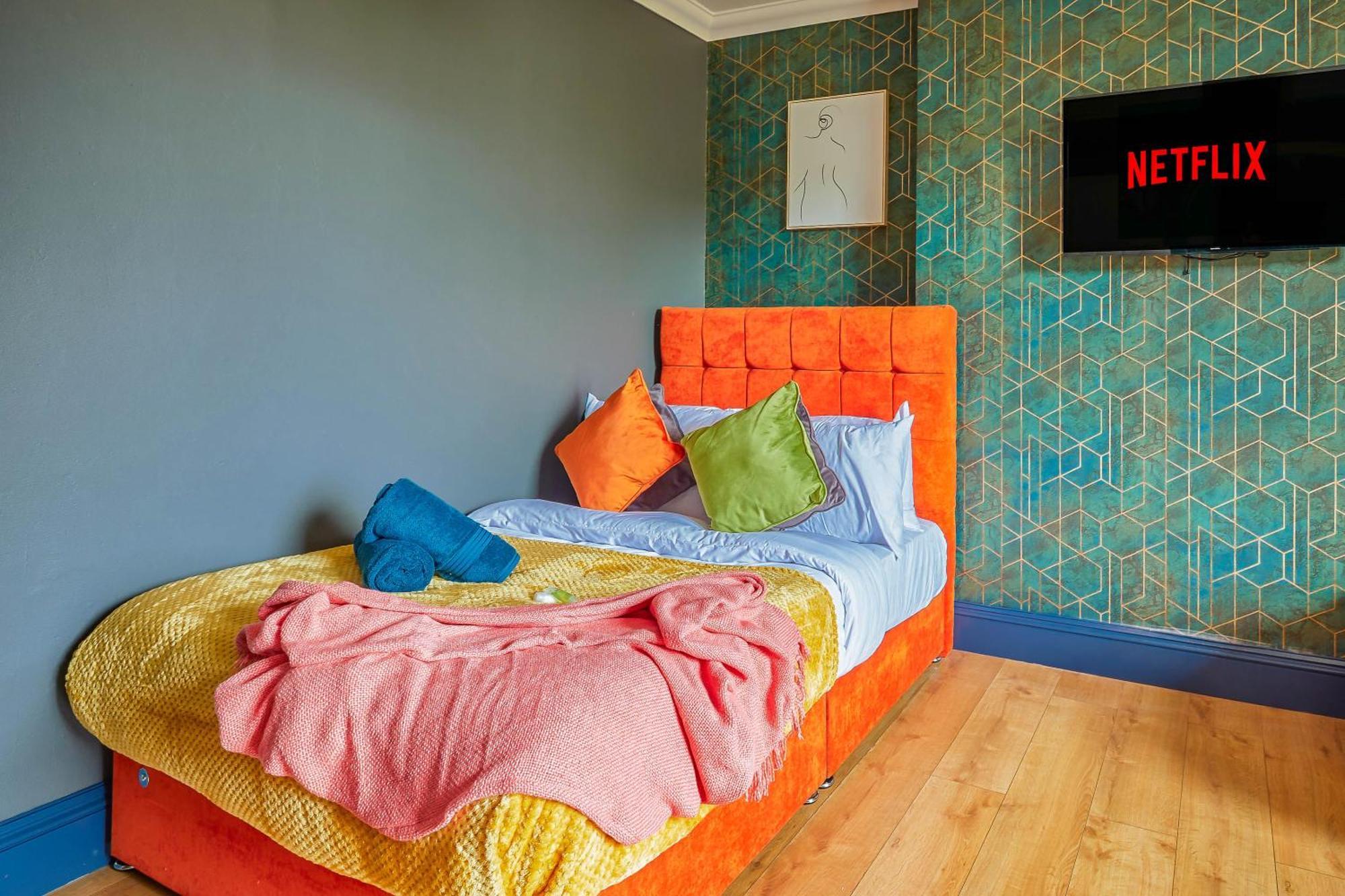 Free Parking New Gem With Garden Apartment Бристол Екстериор снимка